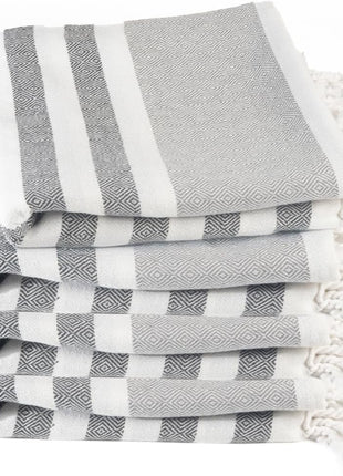 Cotton Turkish Beach Towel Towels Oversized 36"X72" Pool Absorbent Extra Large Quick Dry Sand Travel Towel (Beige, 4 Pack)