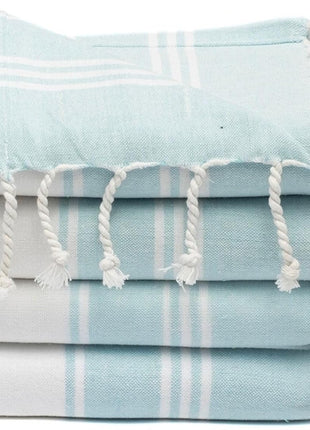 Cotton Turkish Beach Towel Towels Oversized 36"X72" Pool Absorbent Extra Large Quick Dry Sand Travel Towel (Beige, 4 Pack)