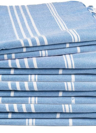 Cotton Turkish Beach Towel Towels Oversized 36"X72" Pool Absorbent Extra Large Quick Dry Sand Travel Towel (Beige, 4 Pack)
